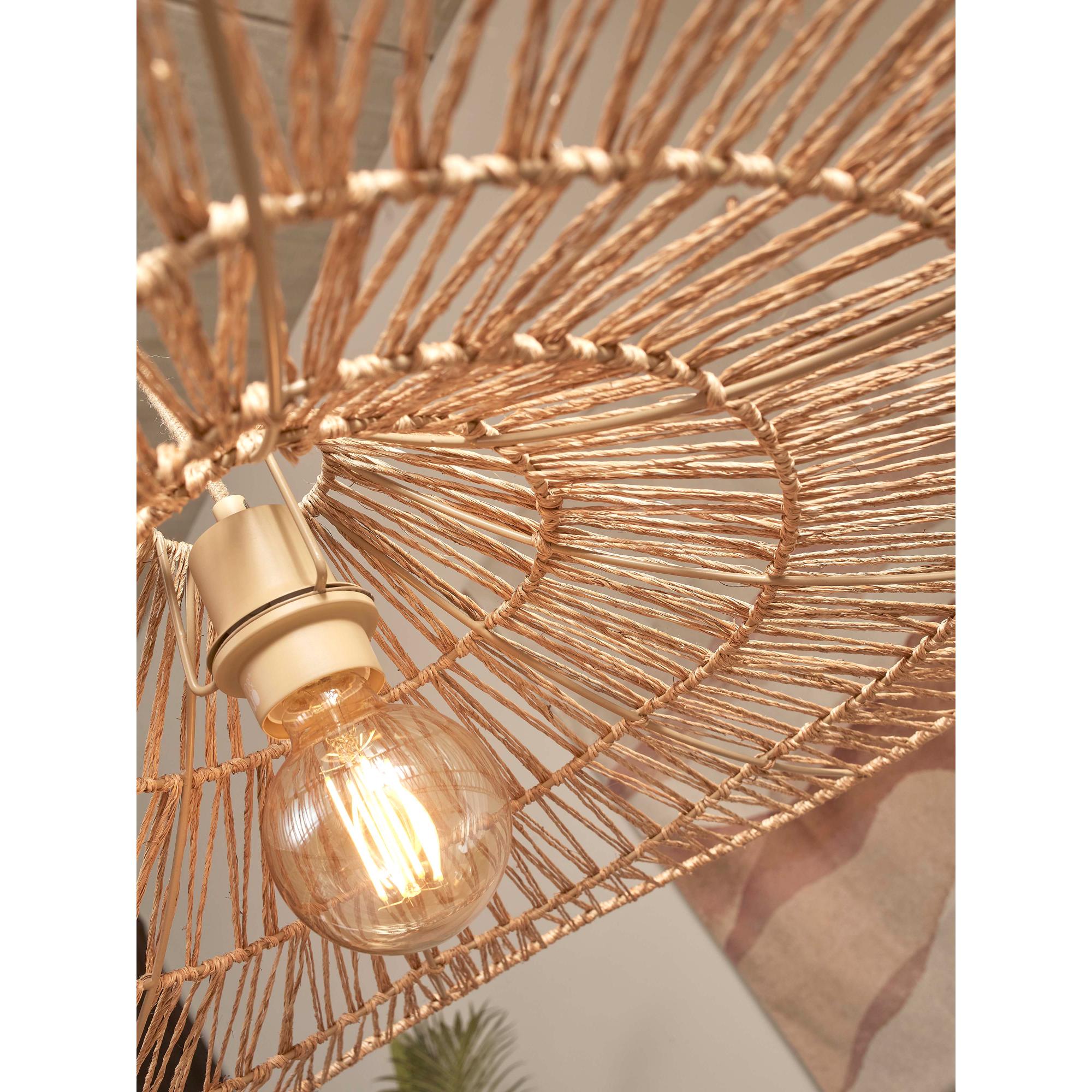 Hanglamp Cuzco - Naturel - 65x65x20cm - depauwwonen