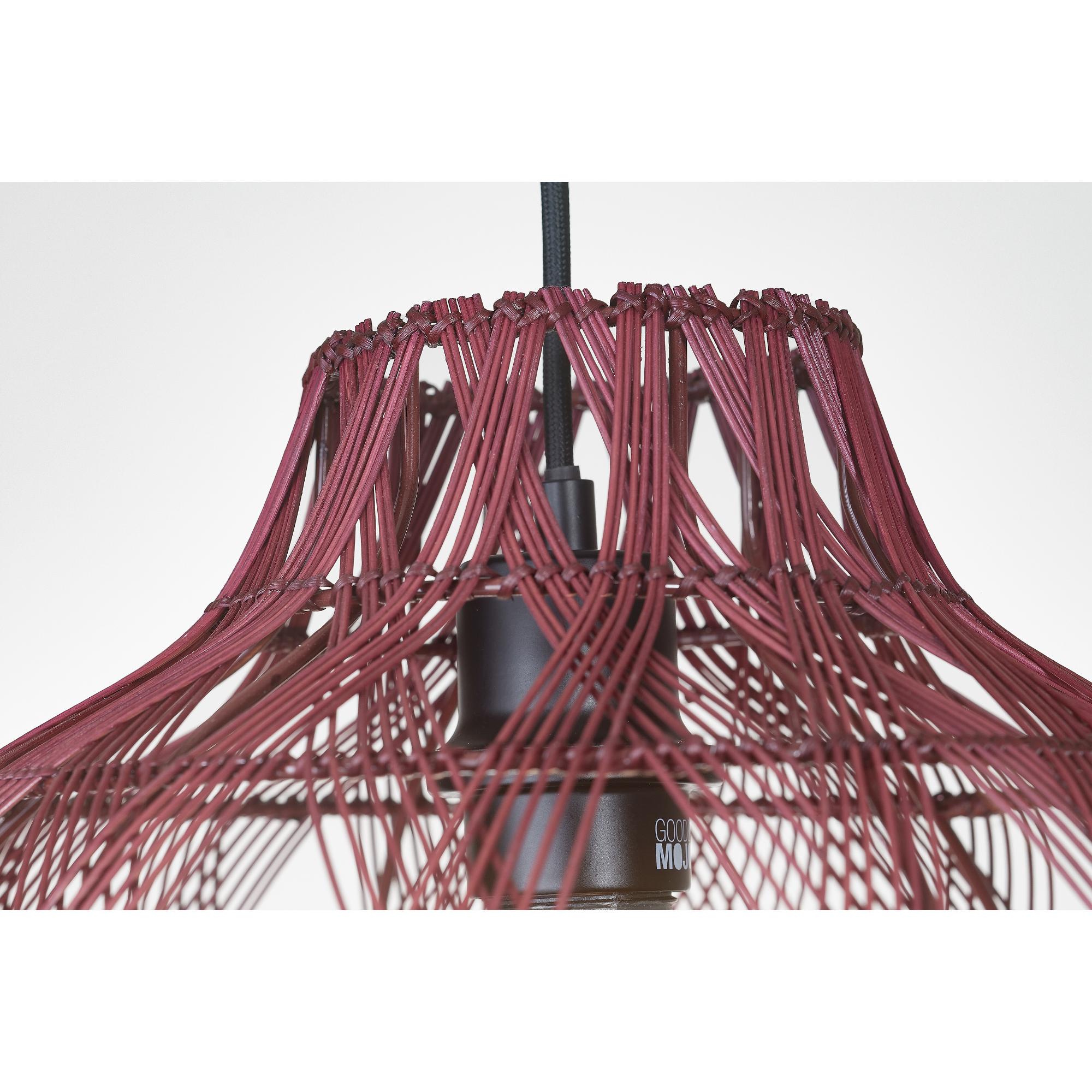 Hanglamp Mendoza - Bordeaux - Ø35cm - depauwwonen