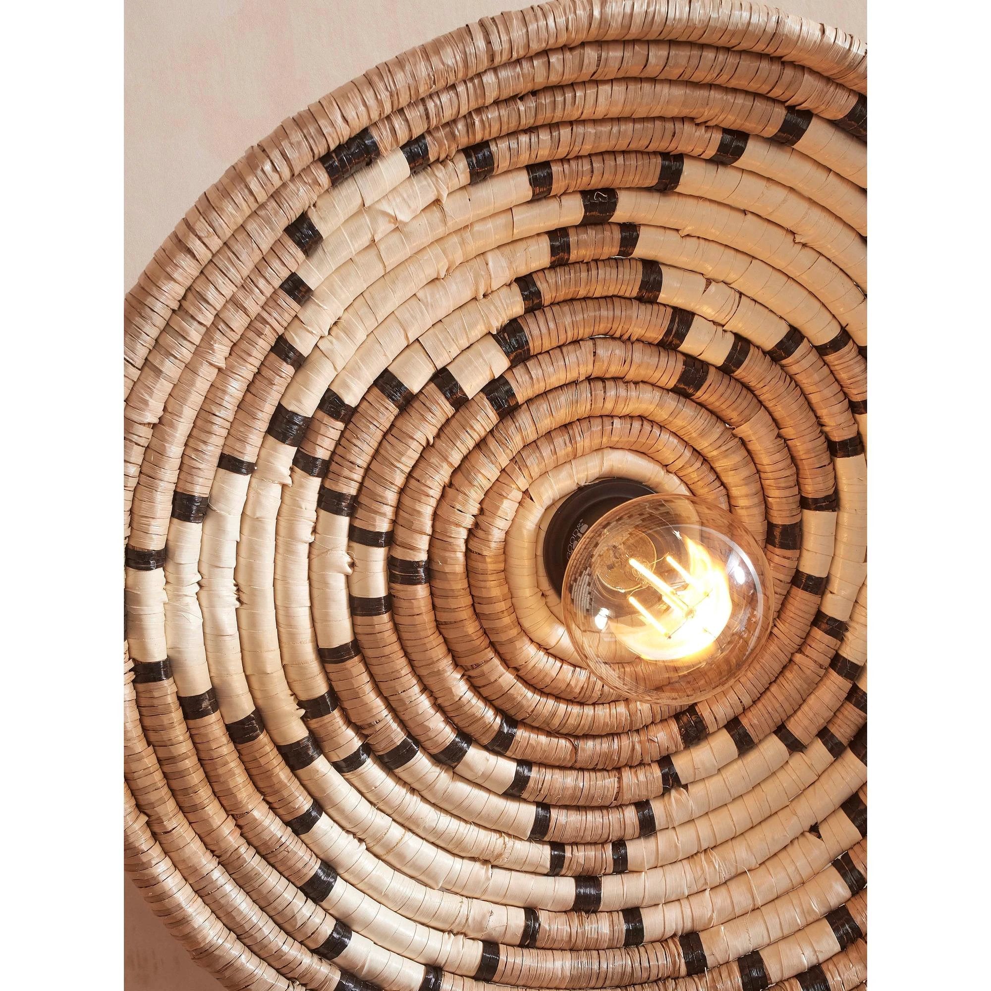 Plafondlamp Andros - Naturel/Wit - Ø45cm by GOOD&MOJO