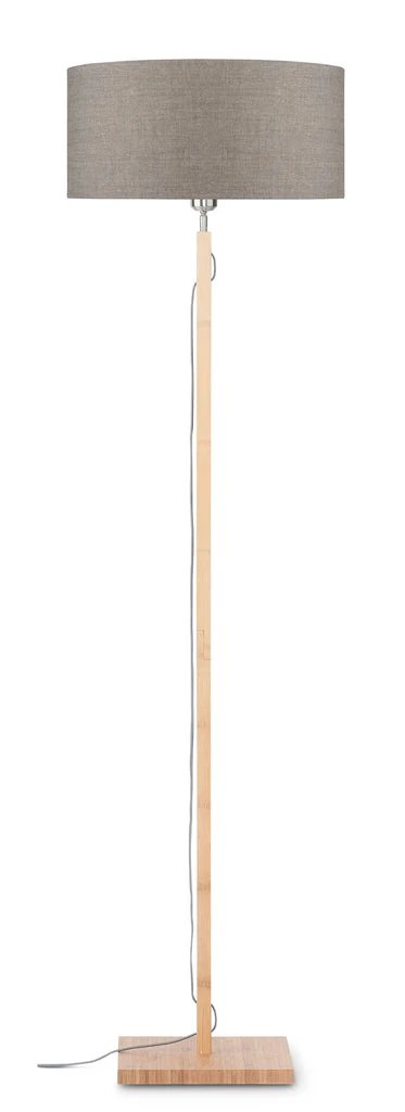 Vloerlamp Fuji - Taupe/Bamboe - Ø47cm by GOOD&MOJO
