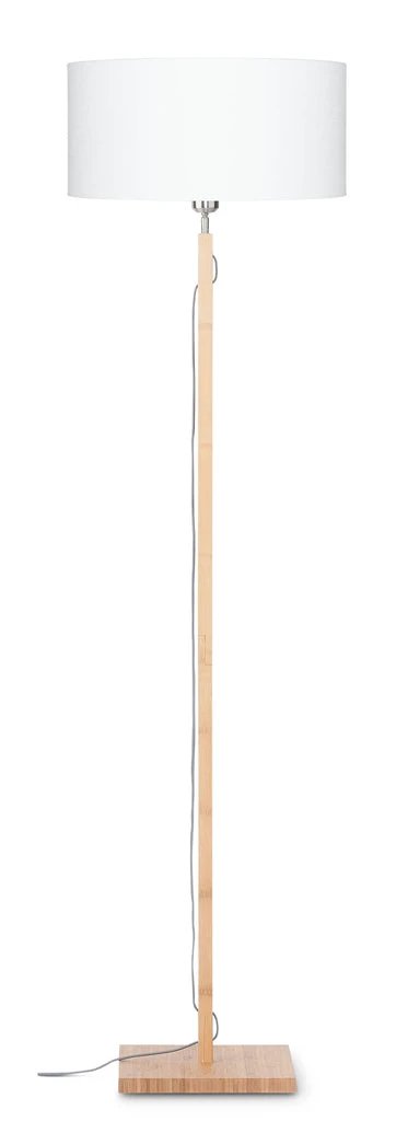 Vloerlamp Fuji - Wit/Bamboe - Ø47cm by GOOD&MOJO