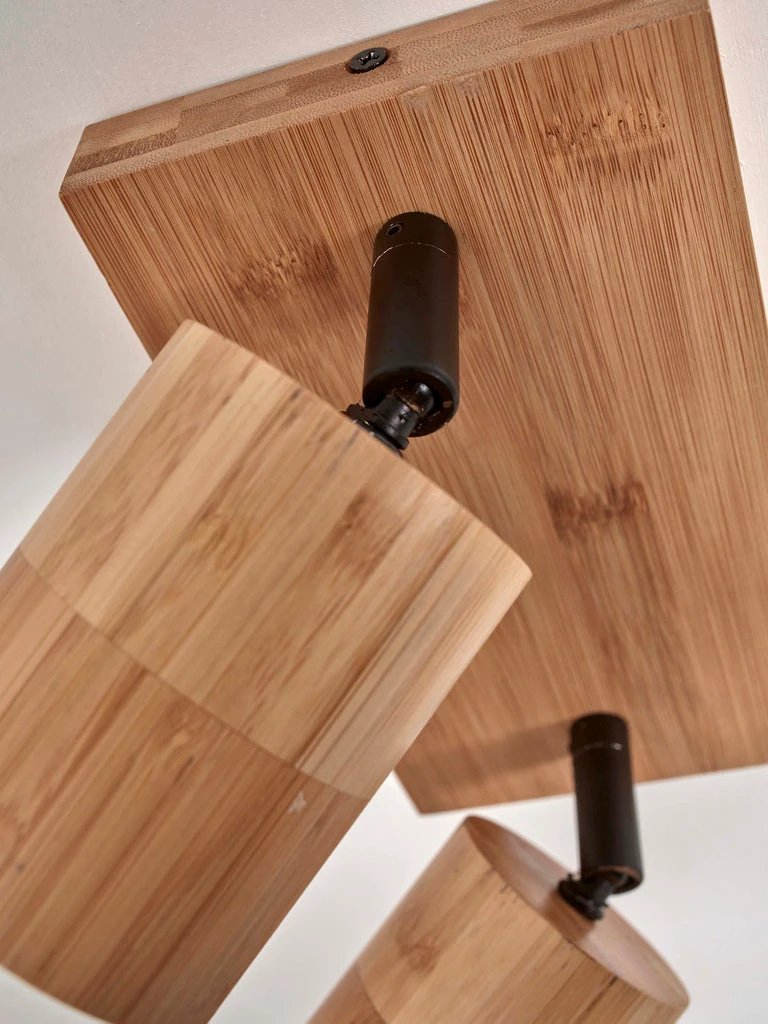 Plafondlamp Java - Bamboe - 22x12x13cm by GOOD&MOJO