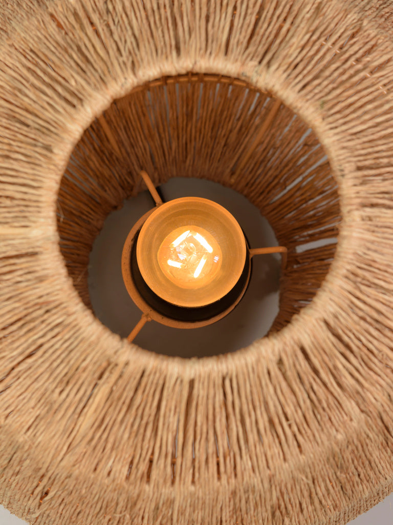 Tafellamp Iguazu - Jute - Ø25cm - depauwwonen