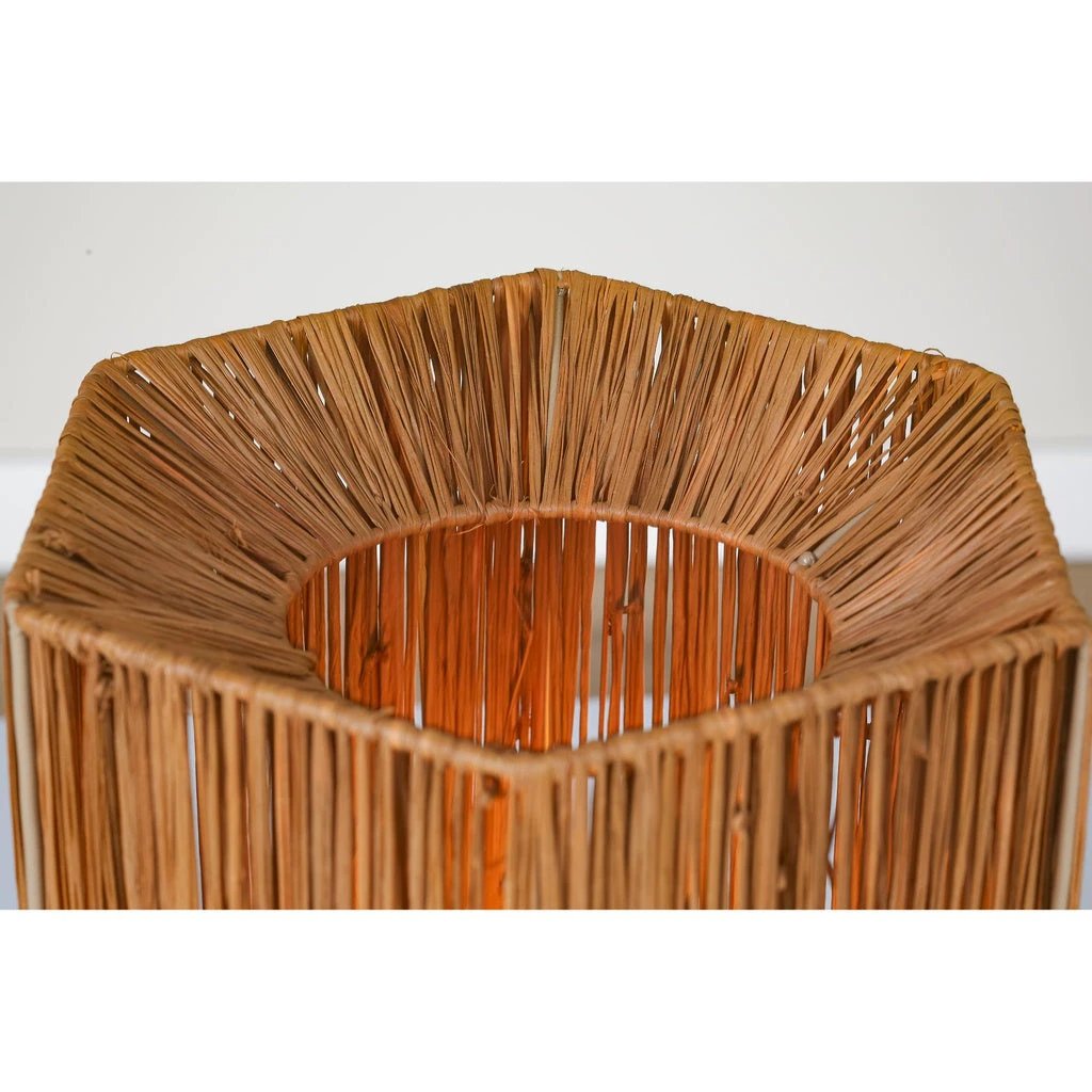 Tafellamp Panama - Donkerbruin - 26x28x26cm by GOOD&MOJO