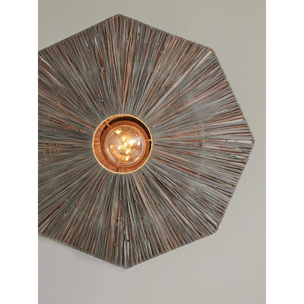 Plafondlamp Panama - Donkergrijs - 45x45x5cm by GOOD&MOJO