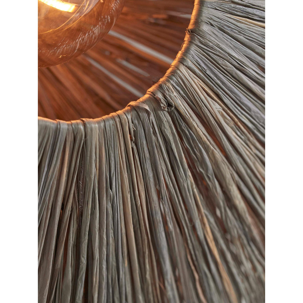 Plafondlamp Panama - Donkergrijs - 65x65x7cm - depauwwonen