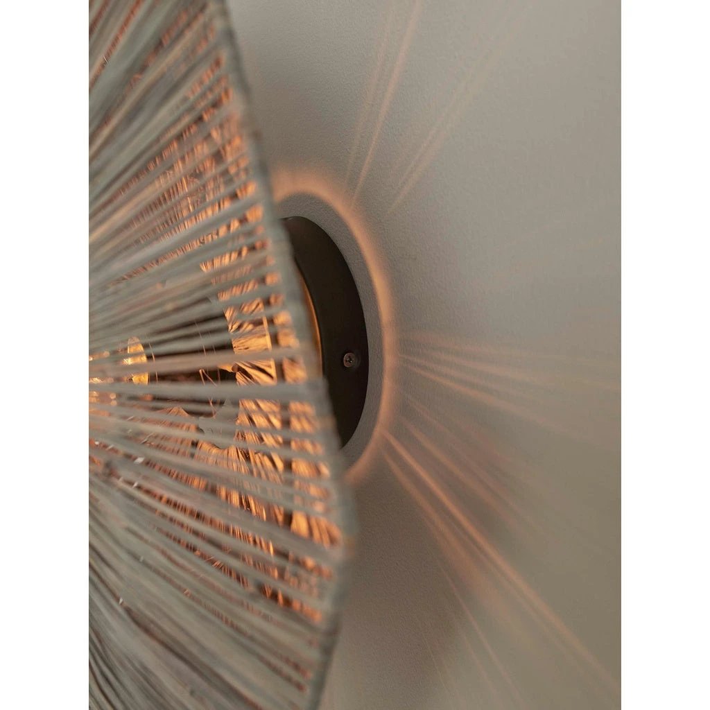 Plafondlamp Panama - Donkergrijs - 65x65x7cm by GOOD&MOJO