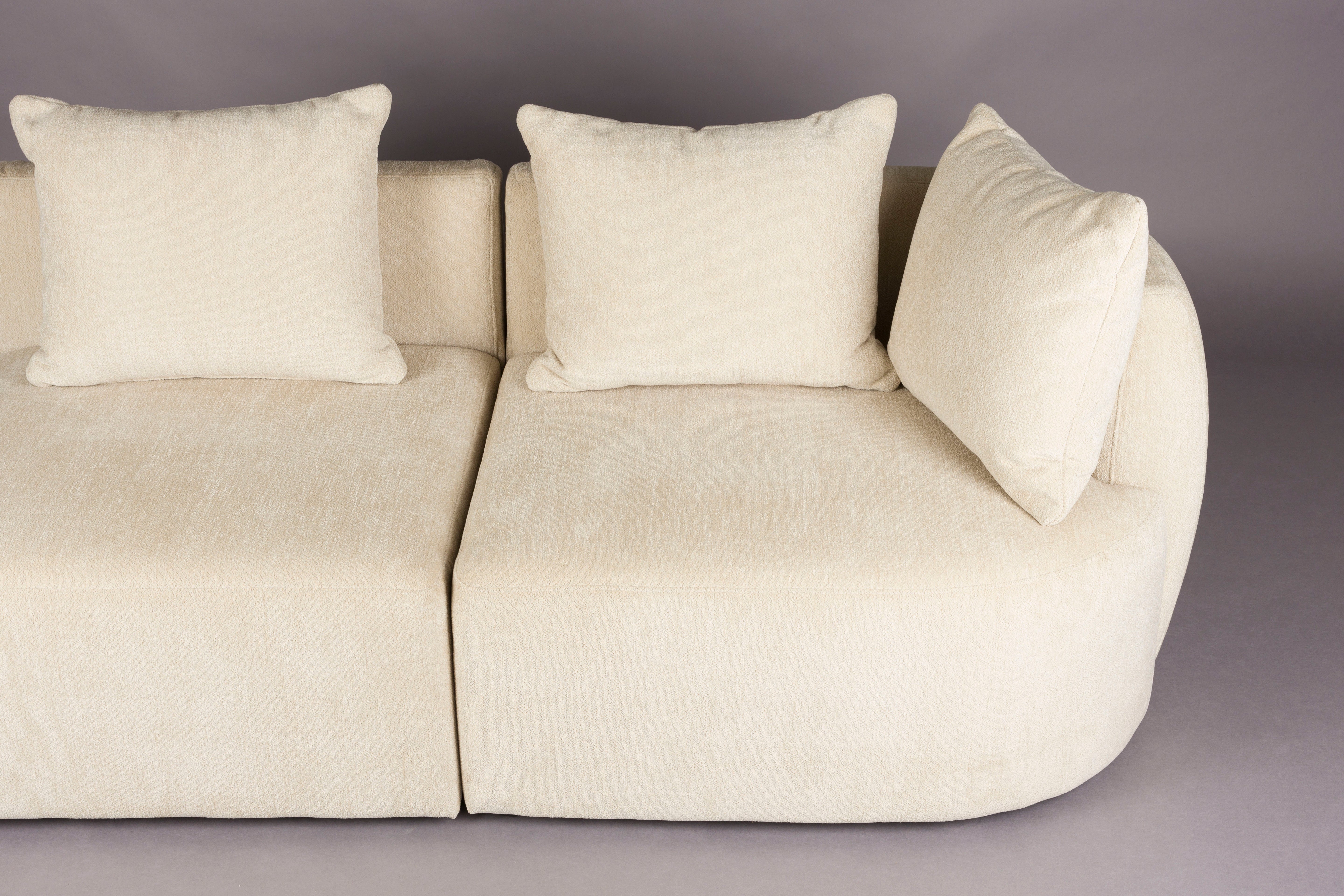 Sofa Rocca 4.5 Seater Latte
