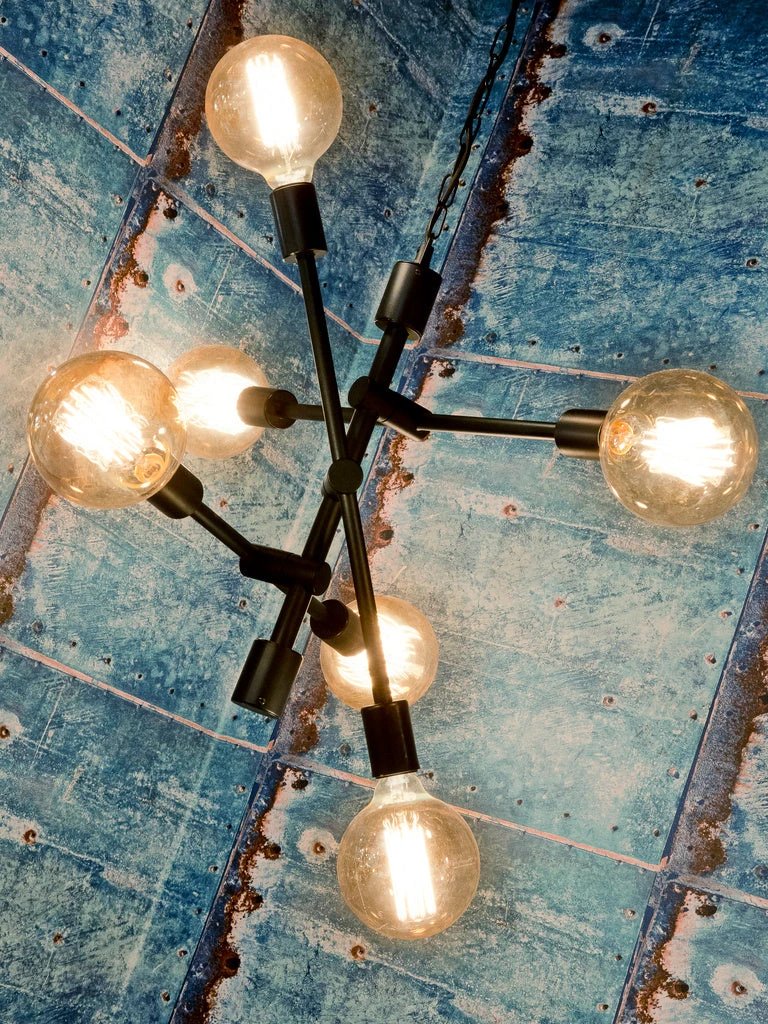 Hanglamp Nashville 3-arm - zwart by it's about RoMi