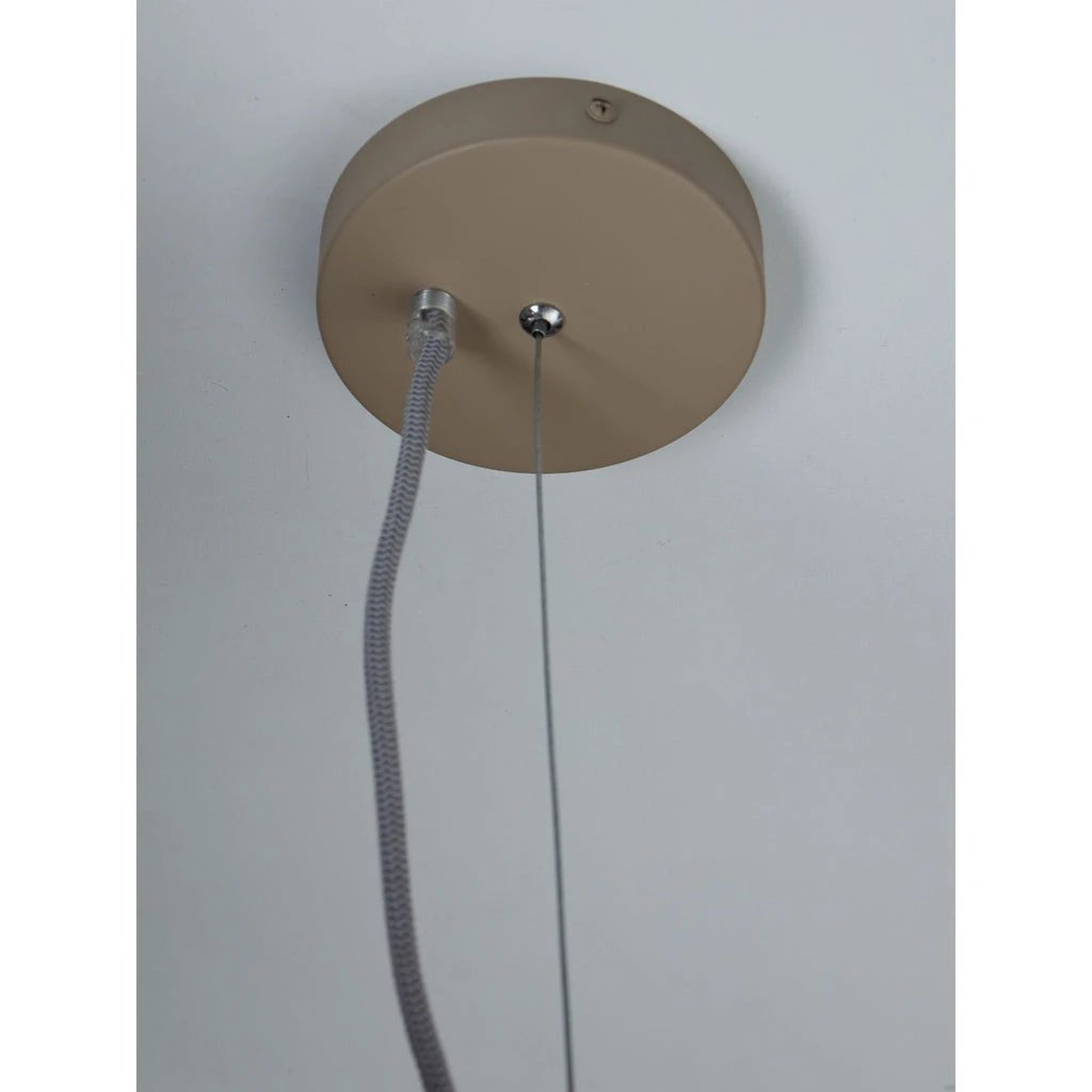 Hanglamp glas Verona geribbeld, amber by it's about RoMi