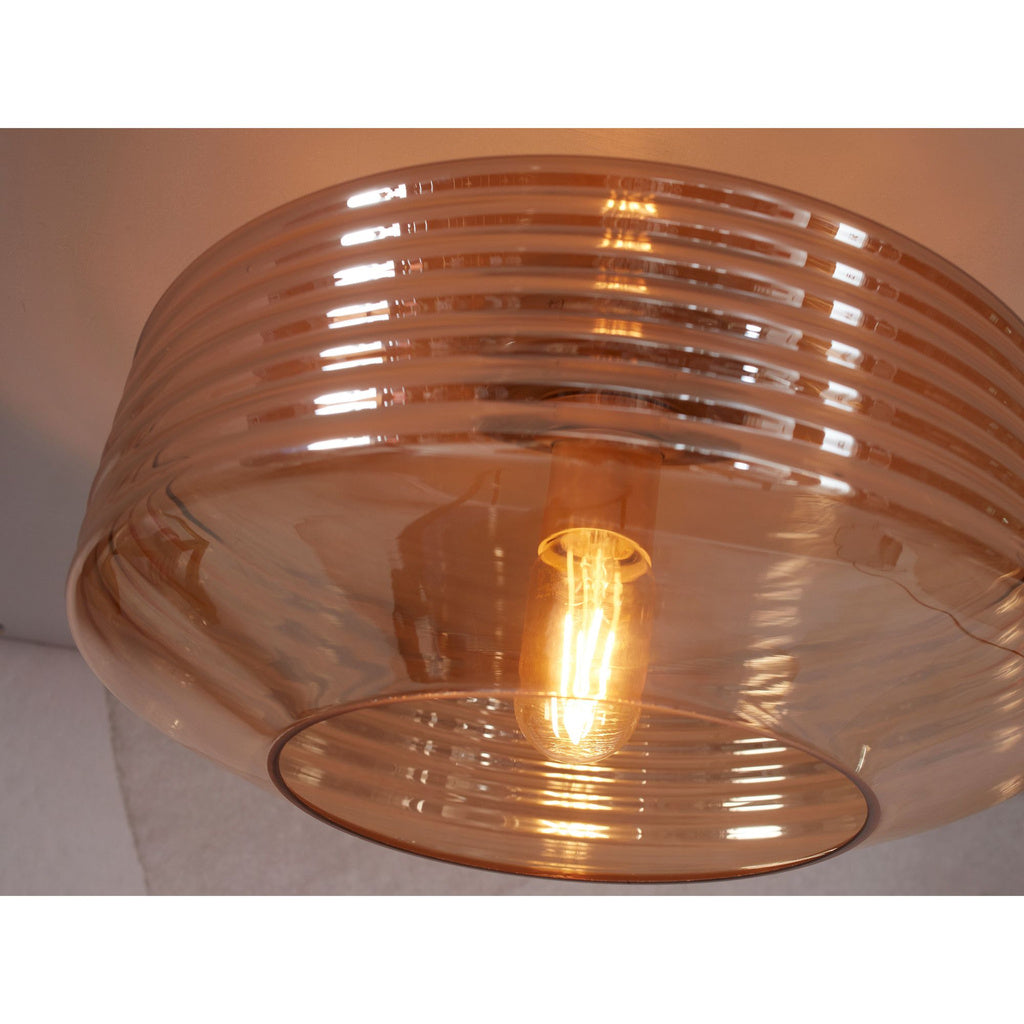 Plafondlamp glas Verona - amber by it's about RoMi