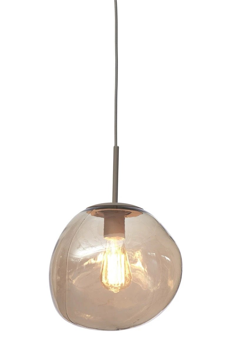 Hanglamp Helsinki - Bruin - 26x26x37.5cm by it's about RoMi