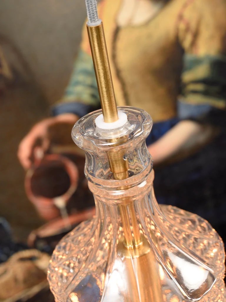 Pendellamp Brussel - Goud/Glas - Ø13cm by it's about RoMi