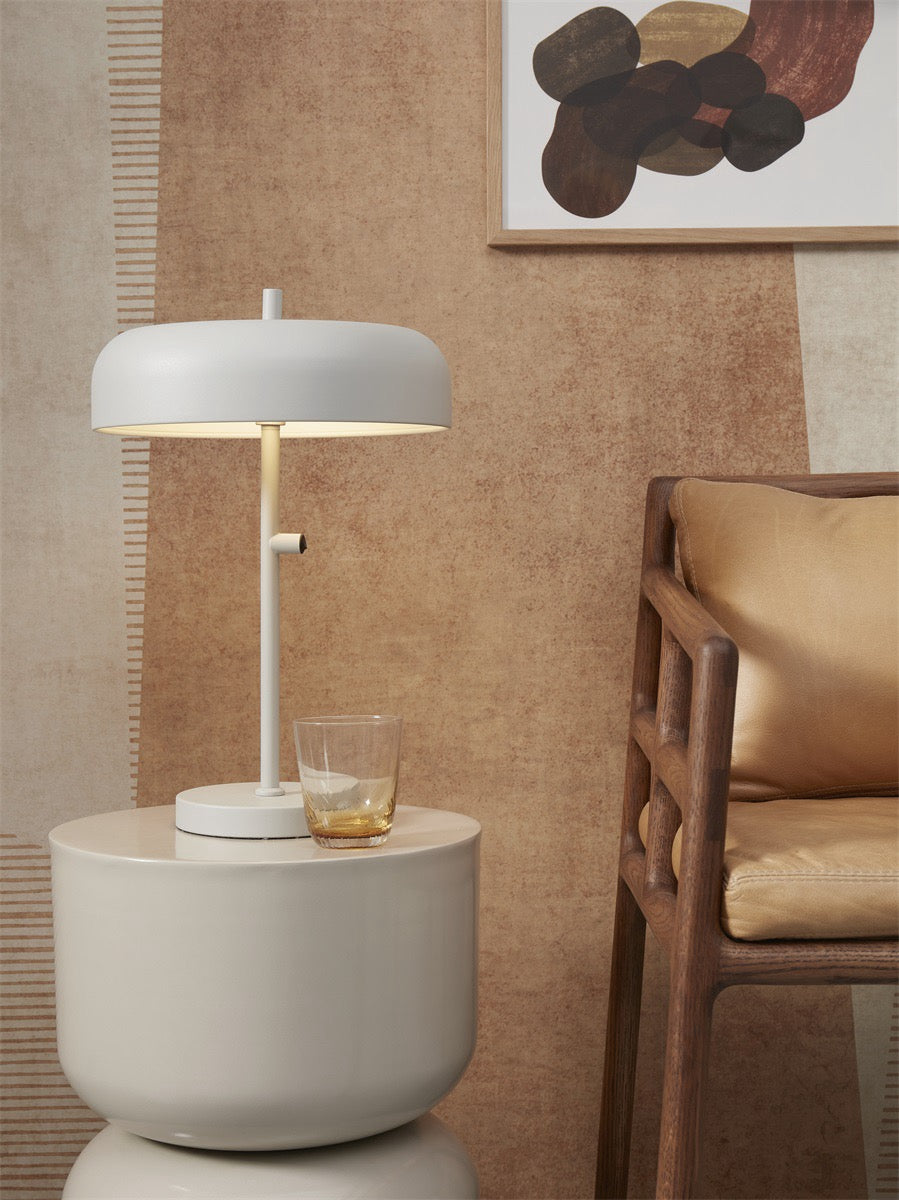 Tafellamp Porto - Licht Grijs - Ø30cm by it's about RoMi