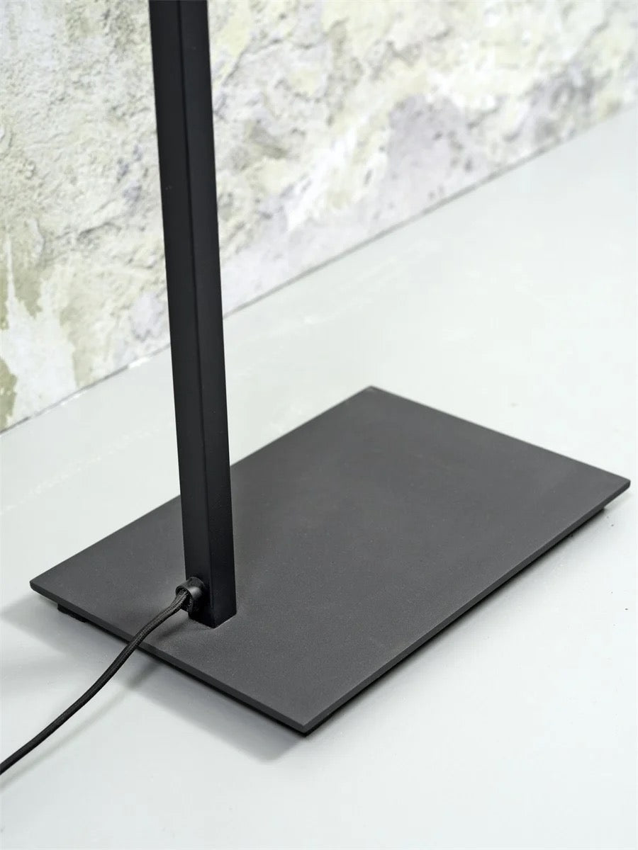 Vloerlamp Boston - Zwart/Taupe - 30x32x160cm - depauwwonen