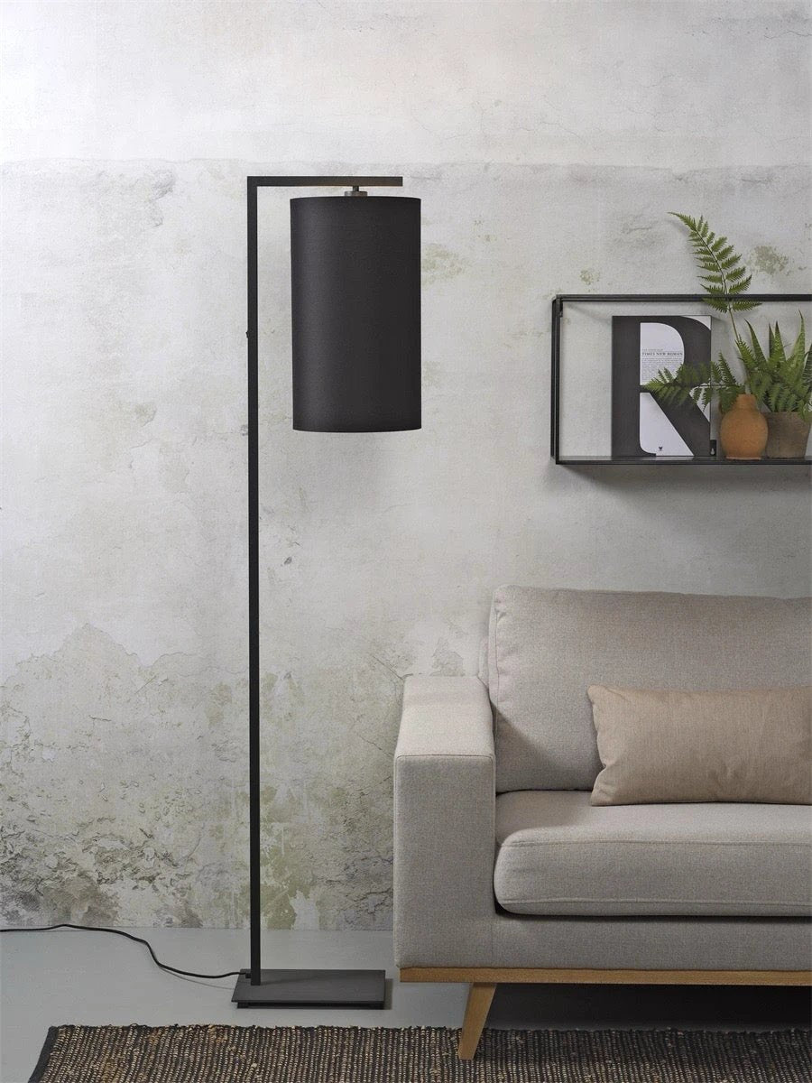 Vloerlamp Boston - Zwart/Zwart - 30x25x160cm by it's about RoMi