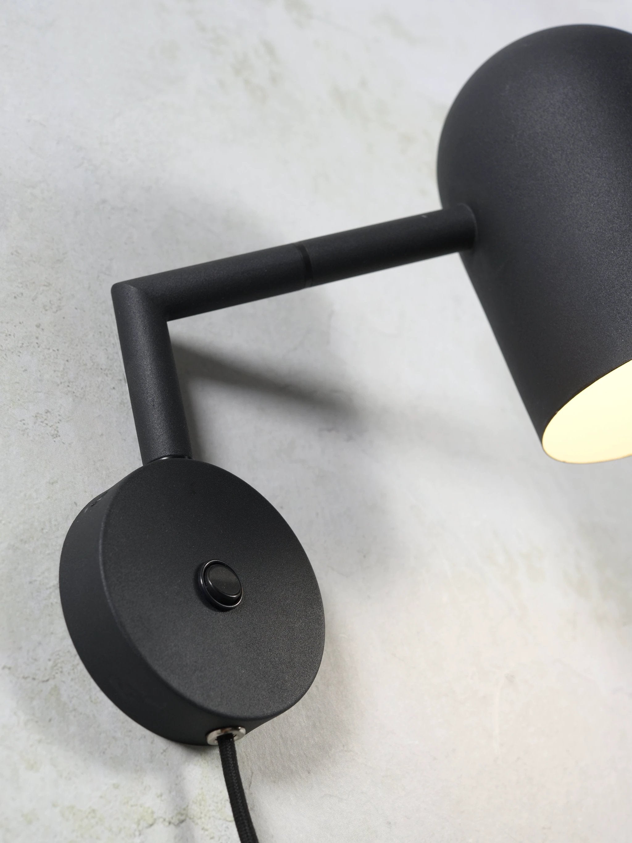 Wandlamp Marseille - Zwart - 29x12x27cm by it's about RoMi
