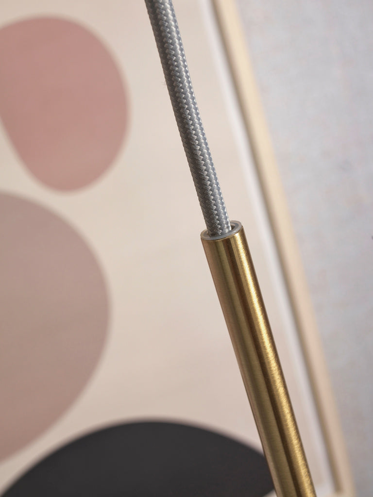 Hanglamp glas/ijzer Carrara Ø28 - L - depauwwonen