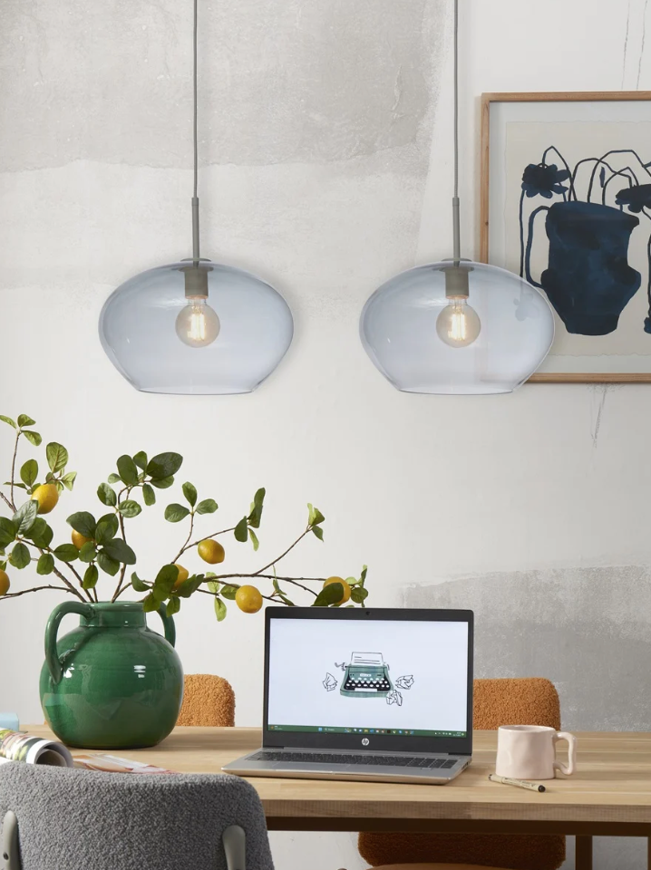 Hanglamp Bologna - c. verloop l.grijs by it's about RoMi