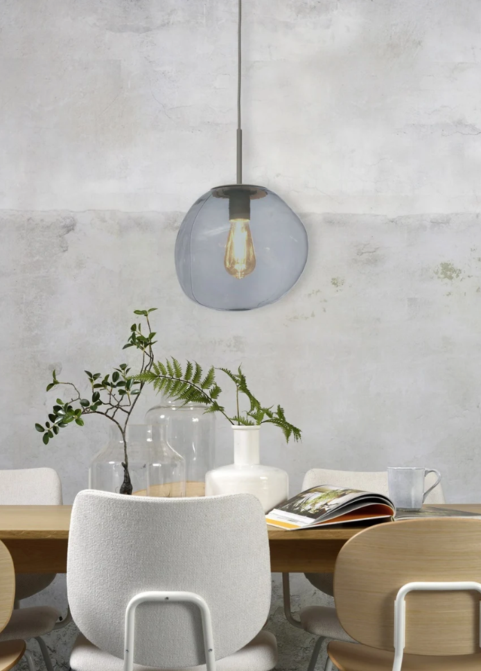 Hanglamp Helsinki boulder - lichtgrijs by it's about RoMi