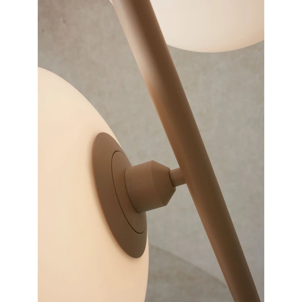 Vloerlamp Sapporo 3 schijf wit/zand by it's about RoMi