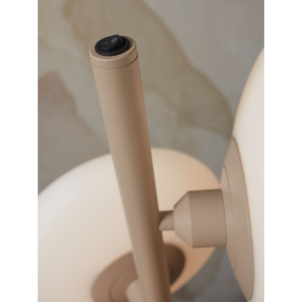 Vloerlamp Sapporo 3 schijf wit/zand - depauwwonen