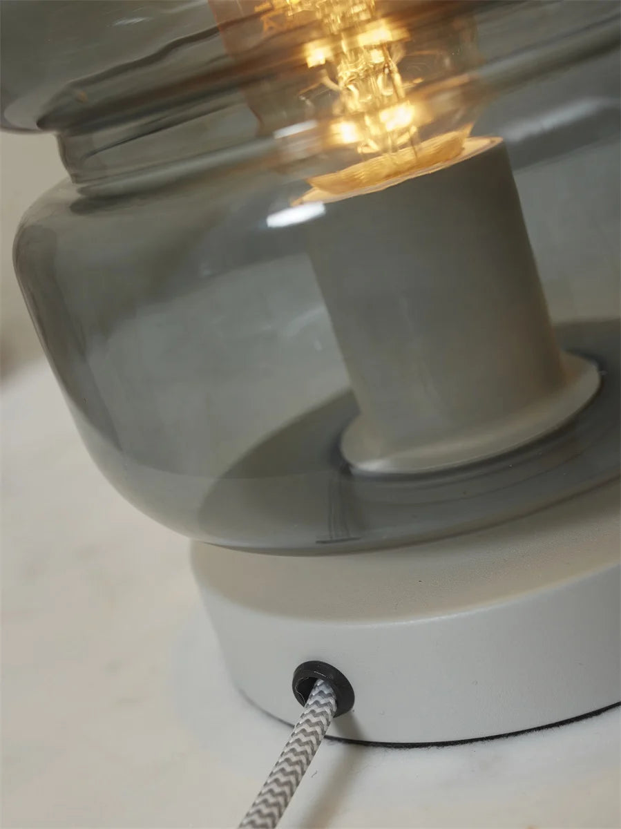 Tafellamp Verona - Grijs - 15x15x23cm - depauwwonen