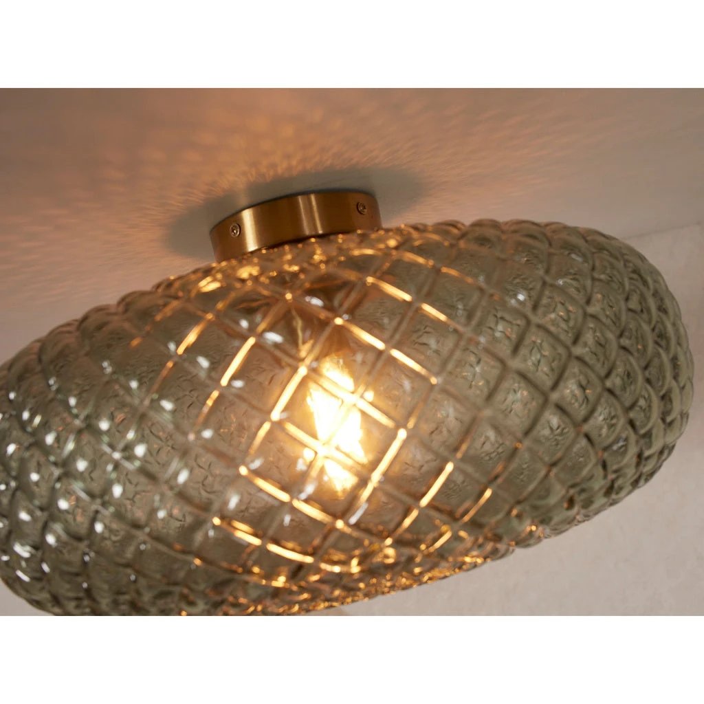 Plafondlamp Venice dia.44cm - goud/groen by it's about RoMi