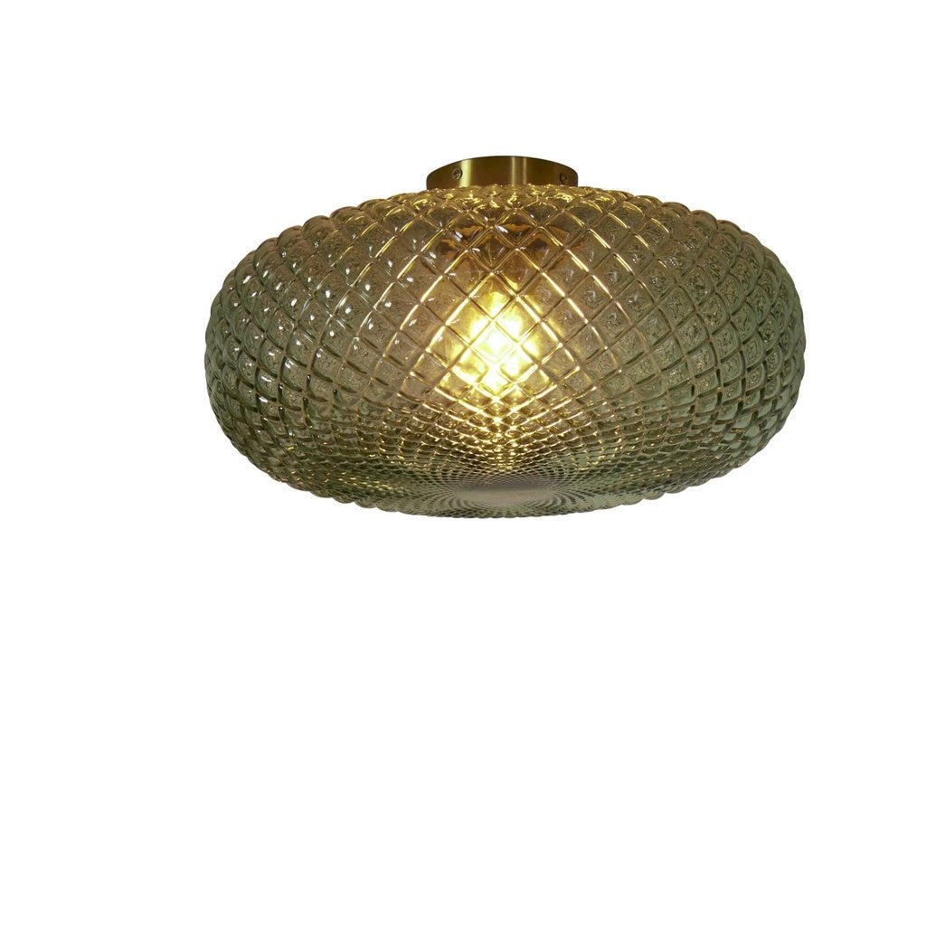 Plafondlamp Venice dia.44cm - goud/groen by it's about RoMi