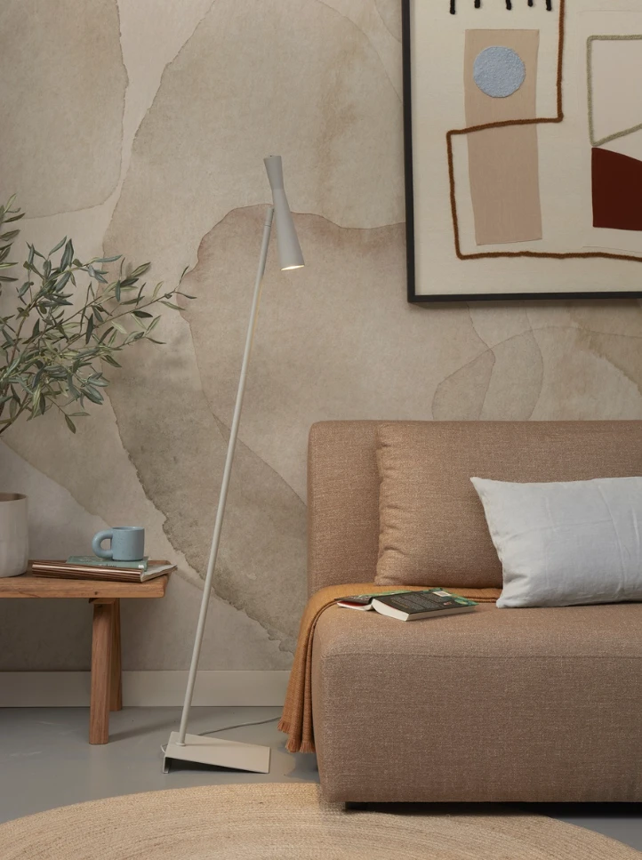 Vloerlamp Bordeaux - Grijs - 22x36x145.5cm by it's about RoMi