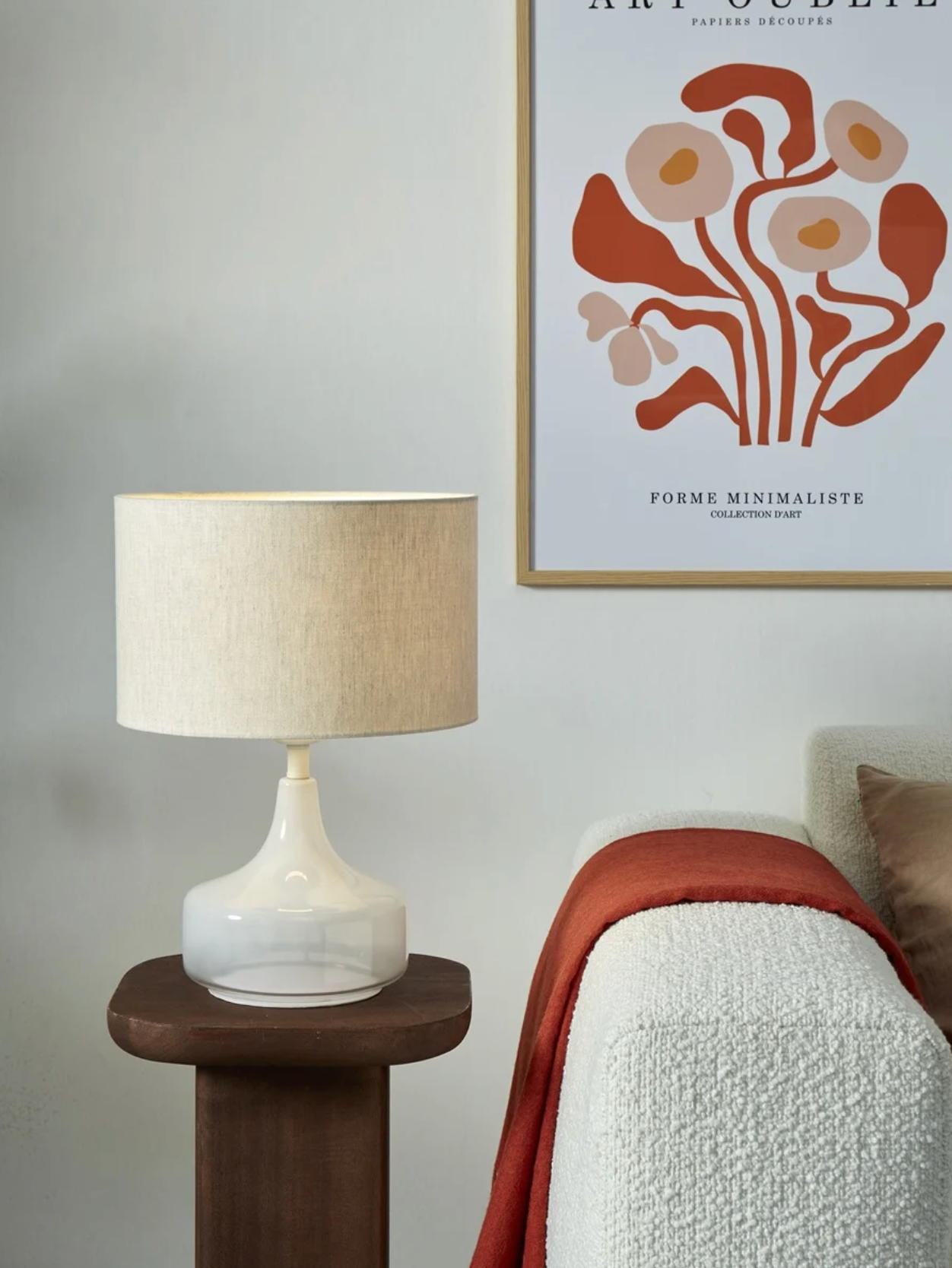 Tafellamp Reykjavik - Licht Linen - depauwwonen