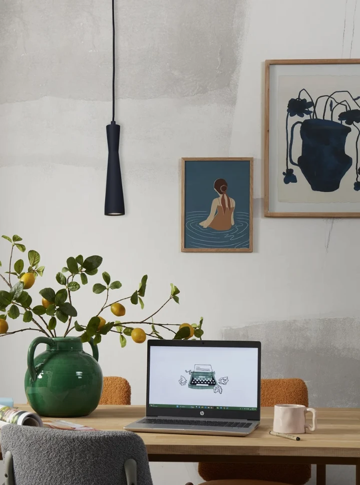 Hanglamp Bordeaux zwart by it's about RoMi