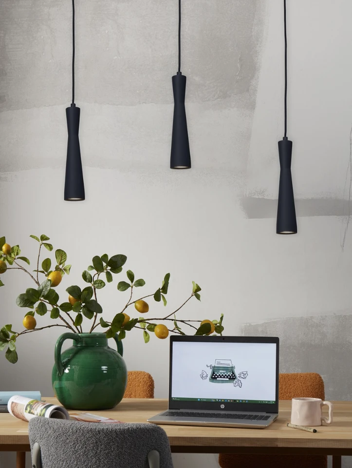 Hanglamp Bordeaux zwart by it's about RoMi