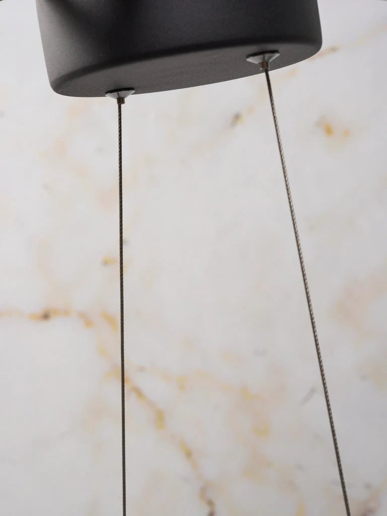 Hanglamp ijzer Biarritz verstelbaar zwart by it's about RoMi