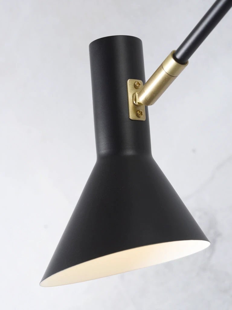 Plafondlamp ijzer Izmir 3-armig zwart/goud by it's about RoMi