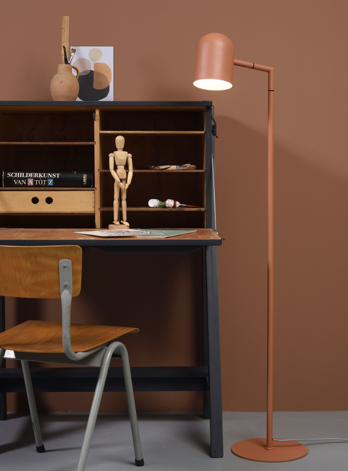 Vloerlamp ijzer Marseille - terra - depauwwonen