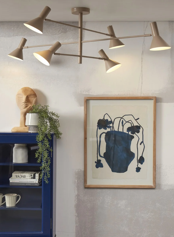 Plafondlamp Izmir 3-arm zand - depauwwonen