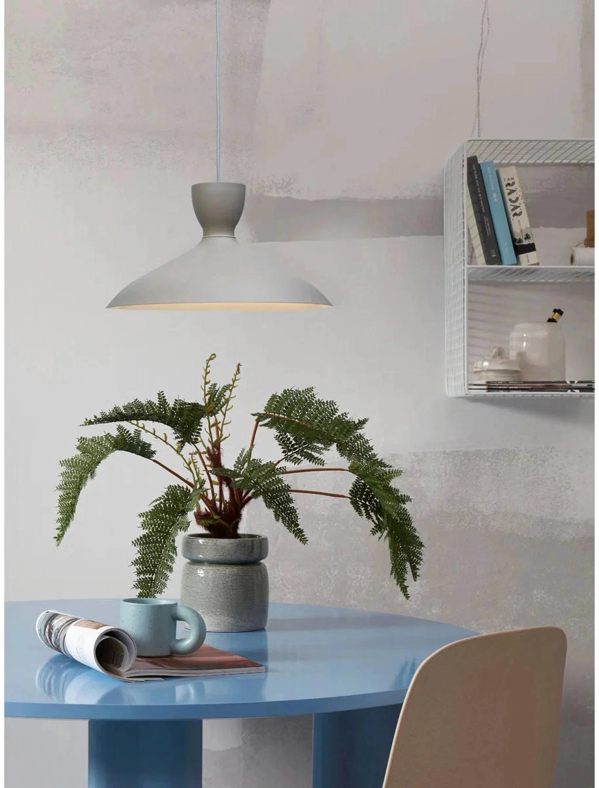 Hanglamp Hanover - Grijs - 40x40x22cm by it's about RoMi