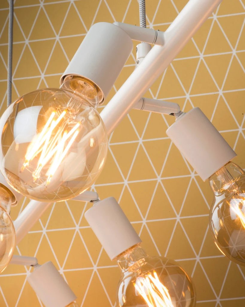 Hanglamp Miami 8-arm - wit by it's about RoMi