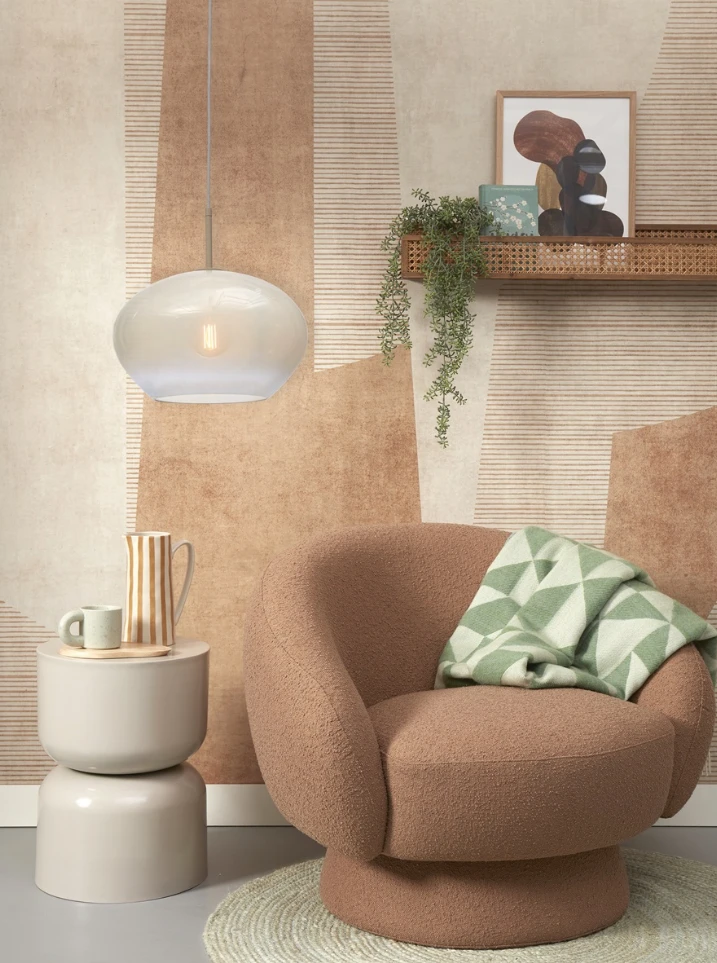 Hanglamp Bologna - c. verloop melkwit by it's about RoMi