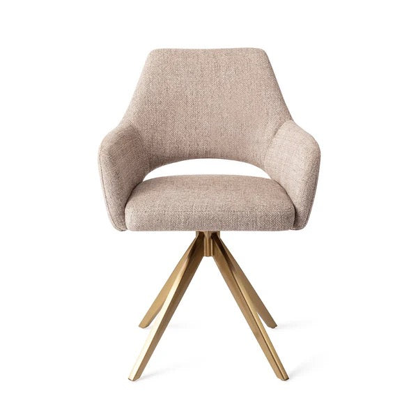 Yanai Eetkamerstoel - Turn Gold - depauwwonen