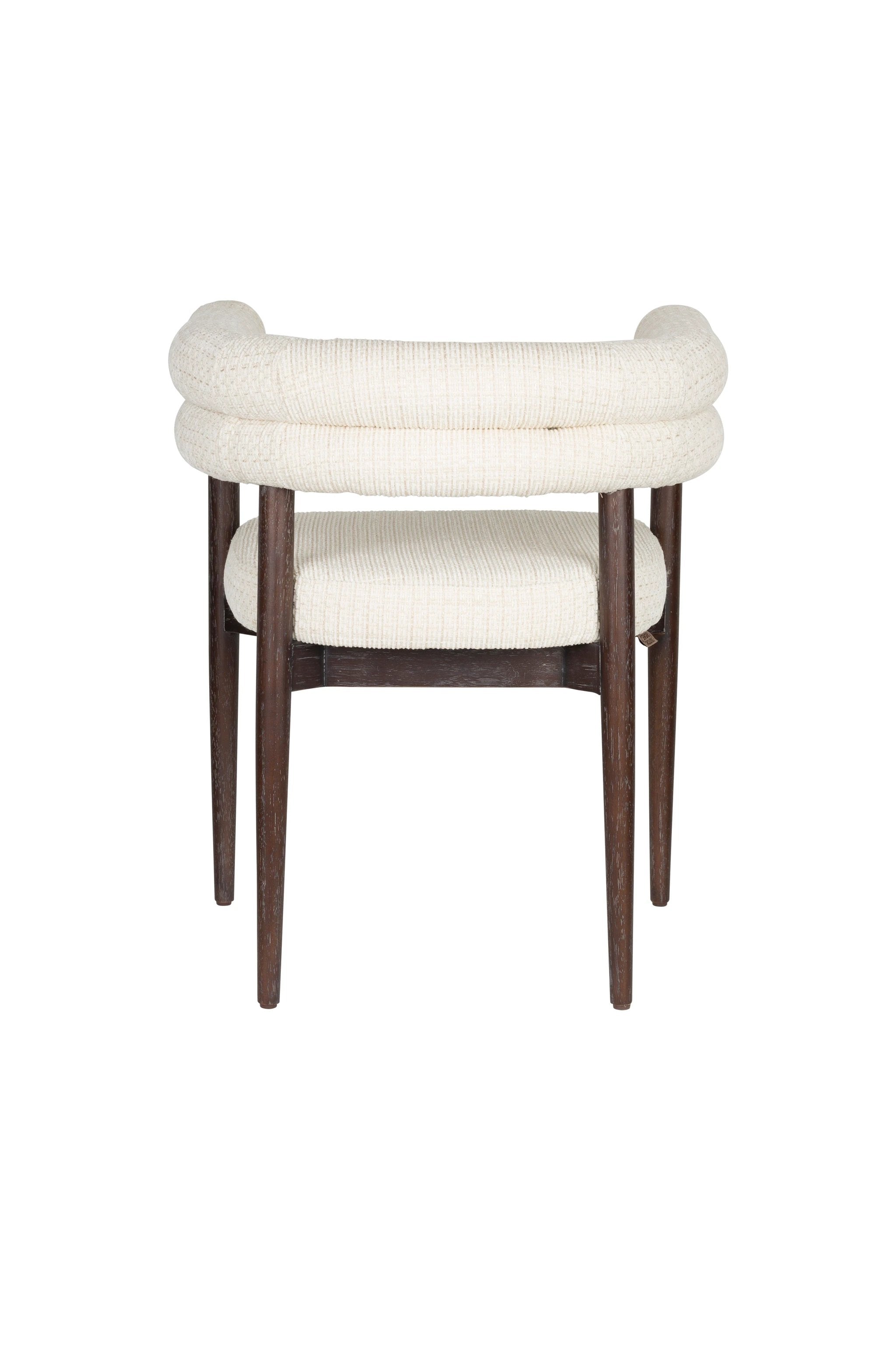 Eetkamerstoel Sela Off White by Dutchbone