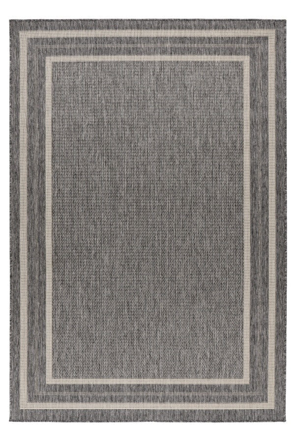 Binnen/buiten Vloerkleed Casa 603 Zilver - 3 maten - depauwwonen