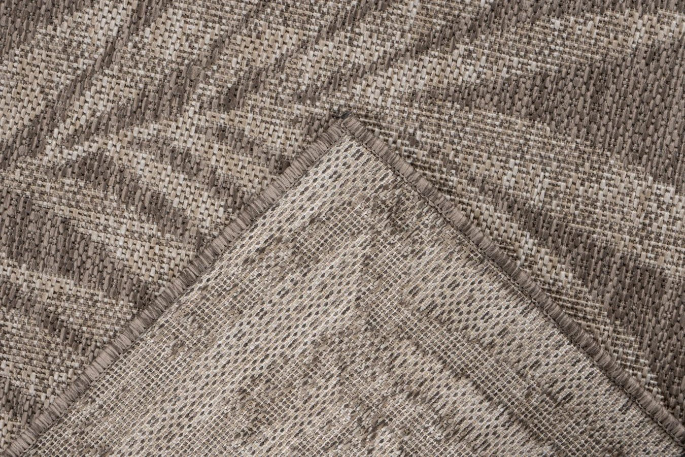 Binnen/buiten Vloerkleed Casa 607 Taupe - 3 maten by Lalee