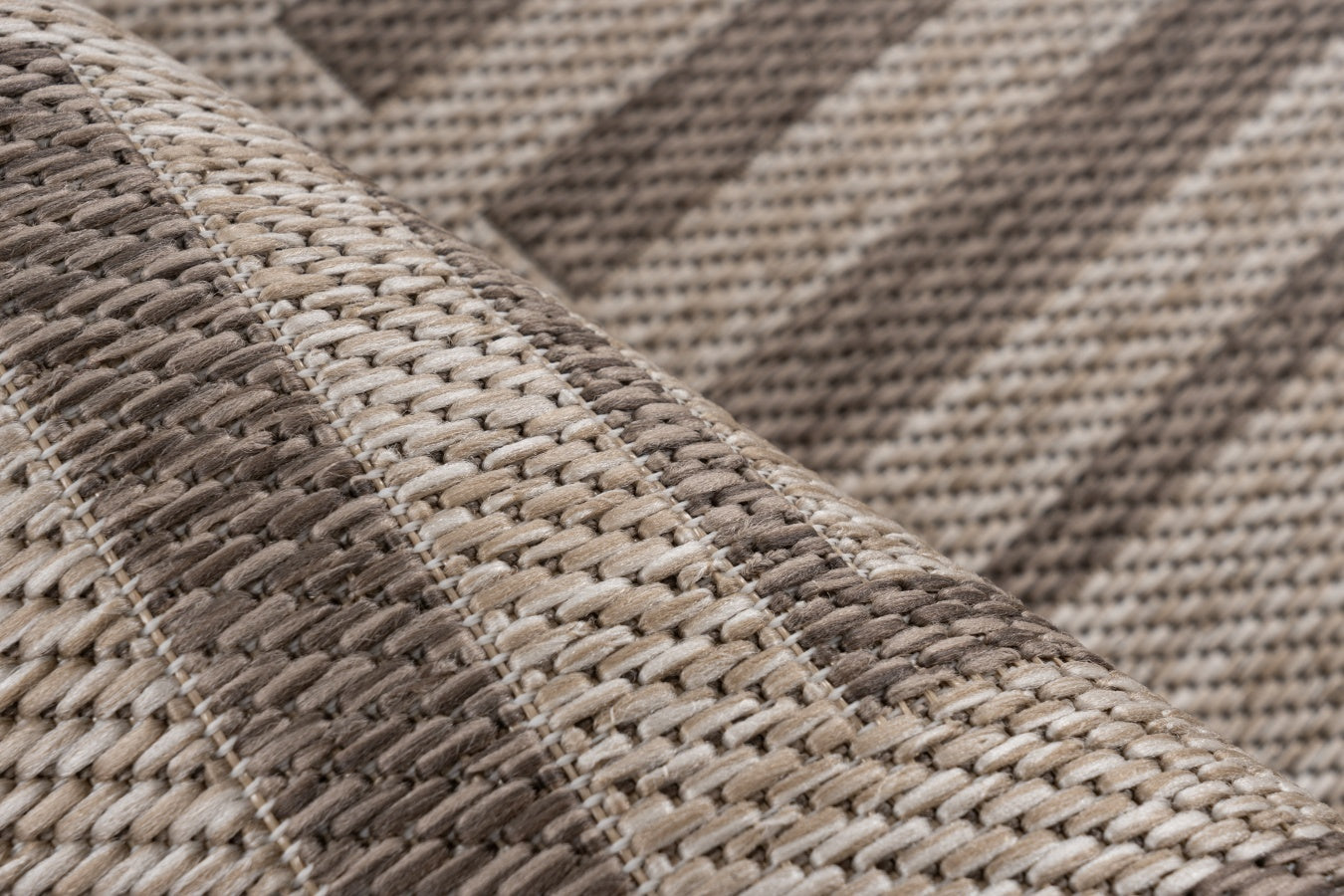 Binnen/buiten Vloerkleed Casa 608 Taupe - 3 maten - depauwwonen