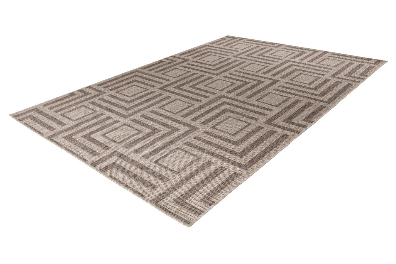 Binnen/buiten Vloerkleed Casa 608 Taupe - 3 maten by Lalee