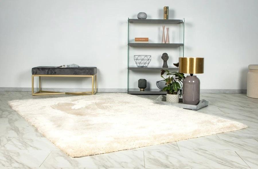 Vloerkleed Glamour Ivoor in 4 Maten by Lalee