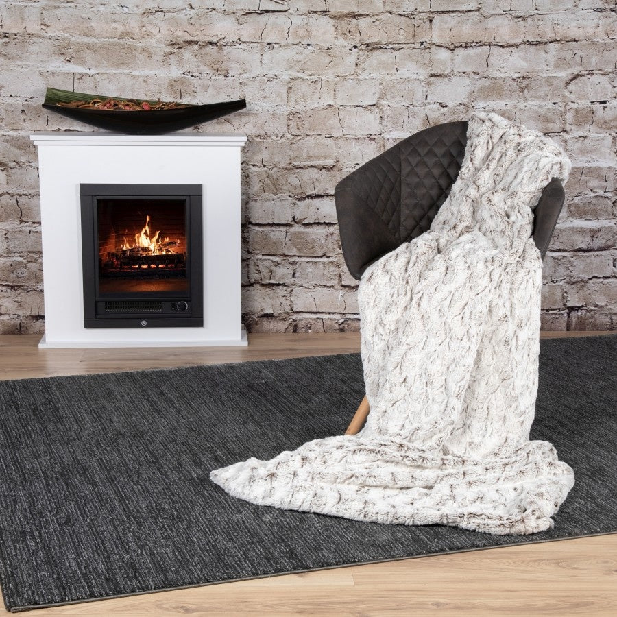 Plaid Cozy 230x250 bruin/beige - depauwwonen