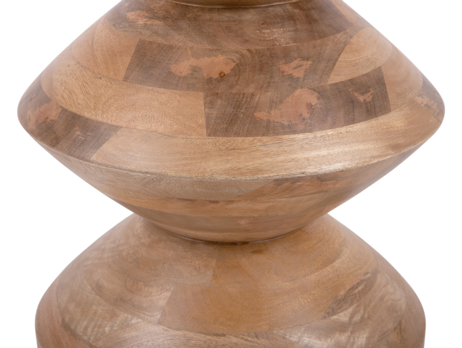 Bijzettafel Totem - Naturel - 35x35x46cm - depauwwonen