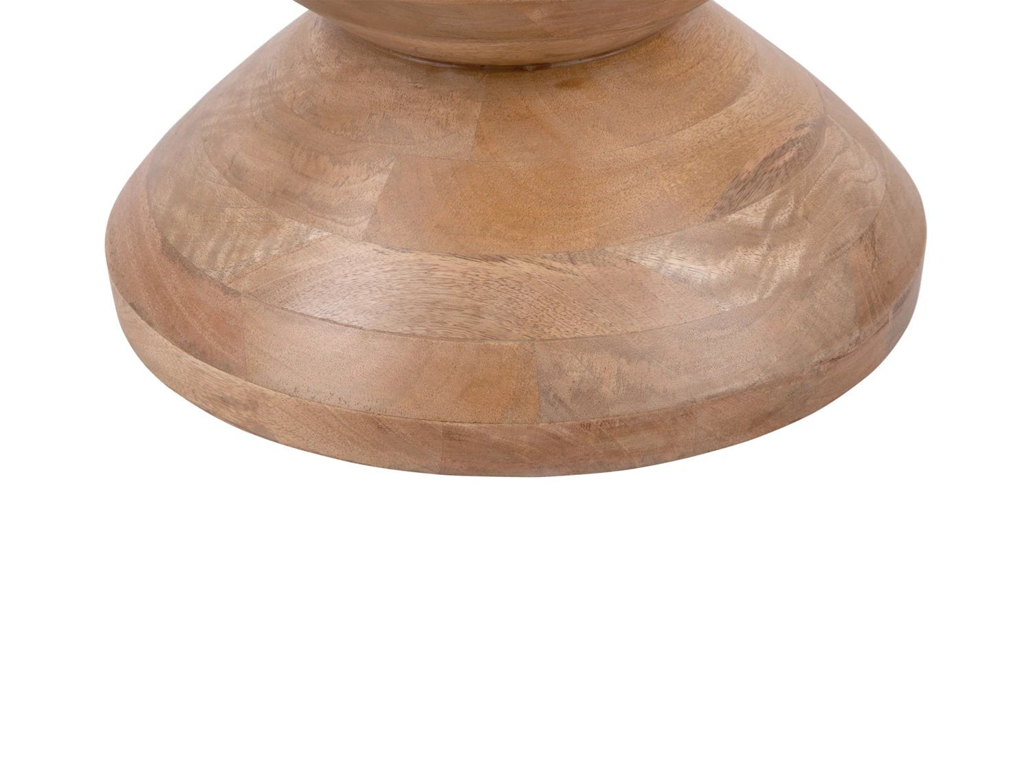 Bijzettafel Totem - Naturel - 35x35x46cm by Leitmotiv